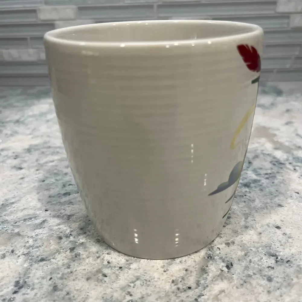 Disney Parks ABC Collection Mug Letter P Is For Peter Pan Flight Ceramic Cup